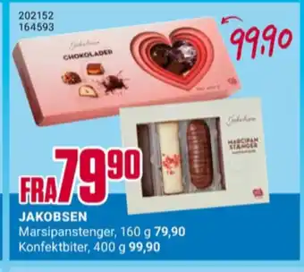 Europris Jakobsen konfekt tilbud