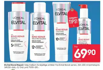 Rusta Elvital shampoo tilbud