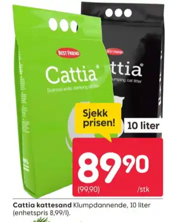 Rusta Best friend kattesand tilbud