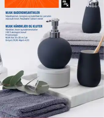 Coop Obs Mjuk håndklær og kluter tilbud