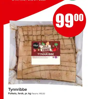 Eurospar Folkets ribbe tilbud