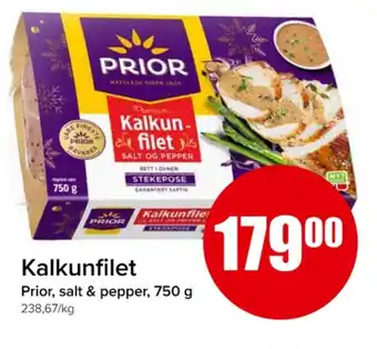 Eurospar Prior kalkunfilet tilbud