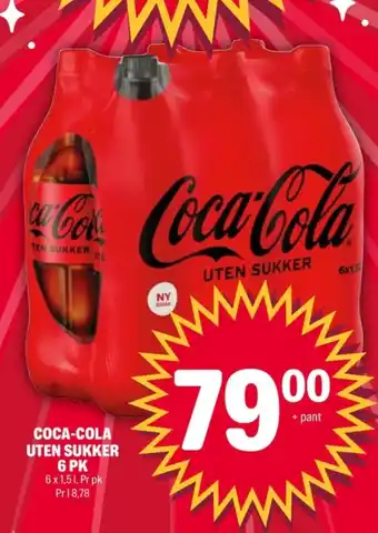 Coop Extra Coca-cola zero brus tilbud