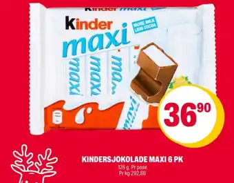 Coop Extra Maxi sjokoladebar tilbud