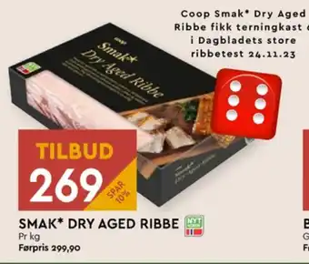 Coop Mega Smak ribbe tilbud
