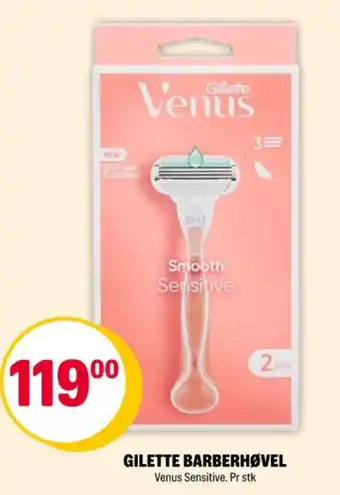 Venus smooth sensitive barberhøvel