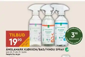 Coop Mega Änglamark rengjøringsmiddel tilbud