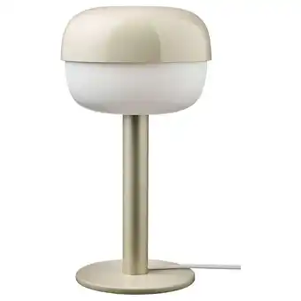 IKEA Blåsverk bordlampe, beige, 36 cm tilbud