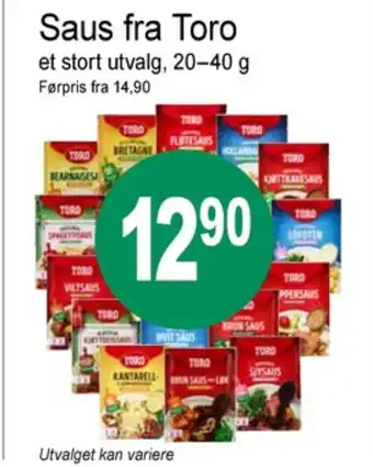 Joker Toro saus tilbud