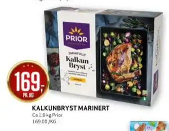 Bunnpris Prior kalkunbryst tilbud