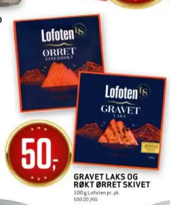 Bunnpris Lofoten laks tilbud