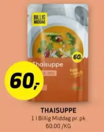 Bunnpris Billig middag suppe tilbud