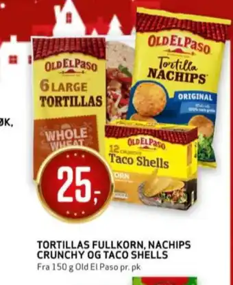 Bunnpris Old el paso tortillas tilbud