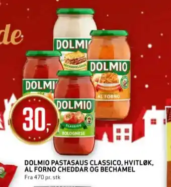 Bunnpris Dolmio bechamelsaus tilbud