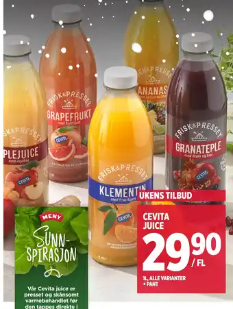 Meny CEVITA JUICE tilbud