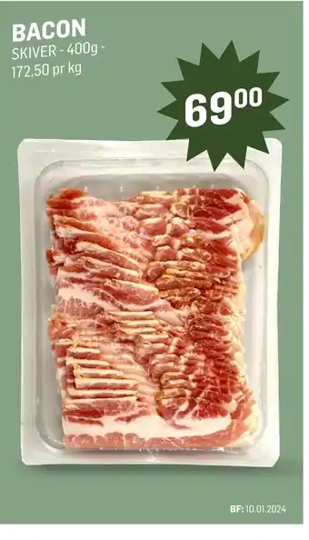 Holdbart Bacon tilbud