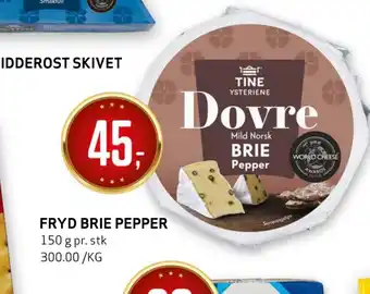 Bunnpris Fryd brie pepper tilbud