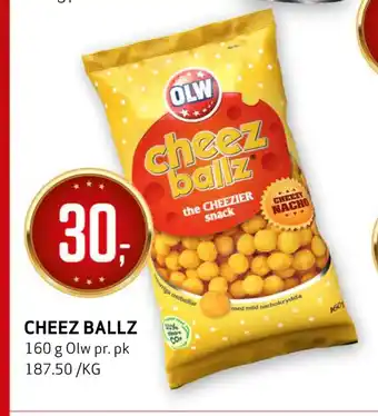 Bunnpris Cheez ballz tilbud