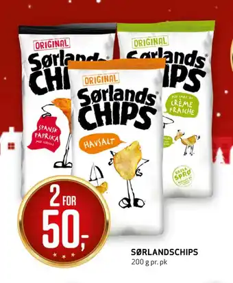 Bunnpris Sørlandschips tilbud