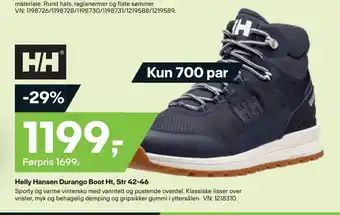 XXL Sport Helly hansen durango boot ht, str 42-46 tilbud