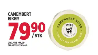 Jacobs Camembert eiker tilbud