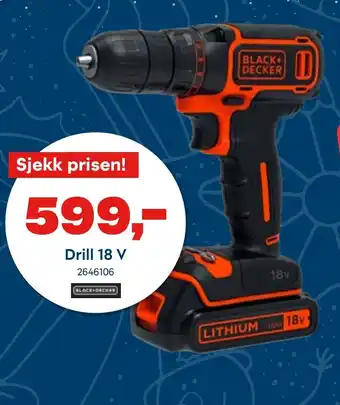 Maxbo Drill 18 V tilbud