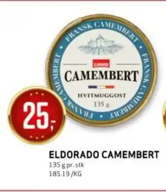 Bunnpris ELDORADO CAMEMBERT tilbud