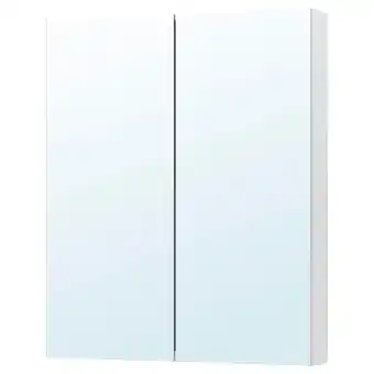 IKEA Godmorgon speilskap med 2 dører, speil, 80x14x96 cm tilbud
