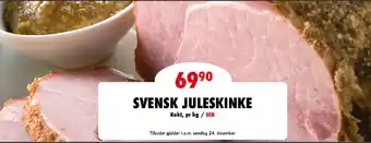 SVENSK JULESKINKE