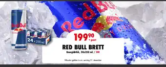 MaxiMat Svinesund RED BULL BRETT tilbud