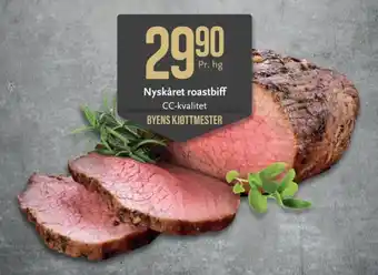 CC Mat Nyskåret roastbiff tilbud