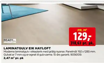 jem & fix Laminatgulv eik hayloft tilbud