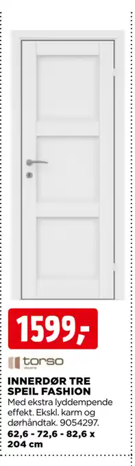 jem & fix Innerdør tre speil fashion tilbud