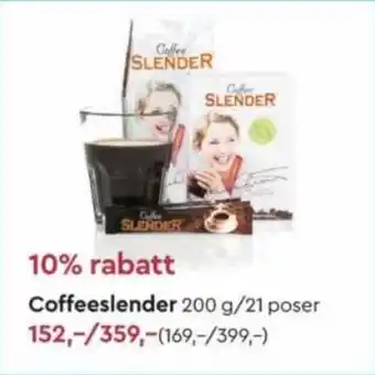 Coffeeslender 200 g/21 poser