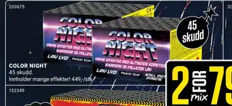 Europris Color night tilbud