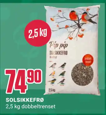 Europris Solsikkefrø tilbud