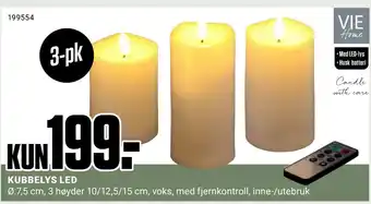 Europris Kubbelys led tilbud