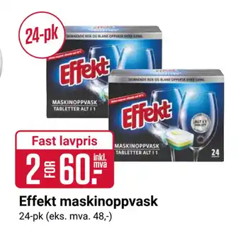 Europris Effekt maskinoppvask tilbud