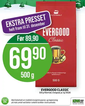 Kiwi Evergood classic tilbud