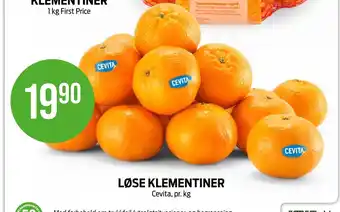 Kiwi Løse klementiner tilbud
