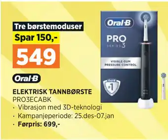 POWER Elektrisk tannbørste tilbud