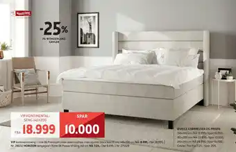 Bohus Vip kontinental­ seng 140x200 tilbud