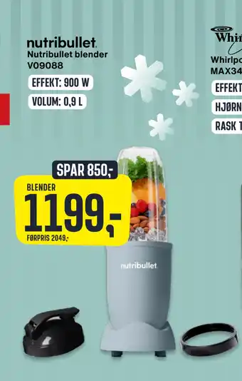 Skousen Nutribullet blender v09088 tilbud