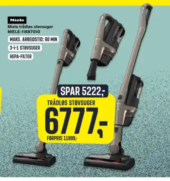 Skousen Miele trådløs støvsuger miele-11897010 tilbud