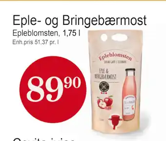 Joker Eple- og bringebærmost tilbud