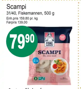 Joker Scampi tilbud