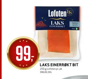Bunnpris Laks einerrøkt bit tilbud