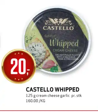 Bunnpris Castello whipped tilbud