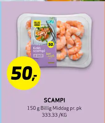Bunnpris Scampi tilbud