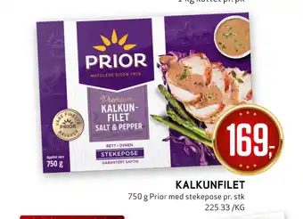 Bunnpris Kalkunfilet tilbud